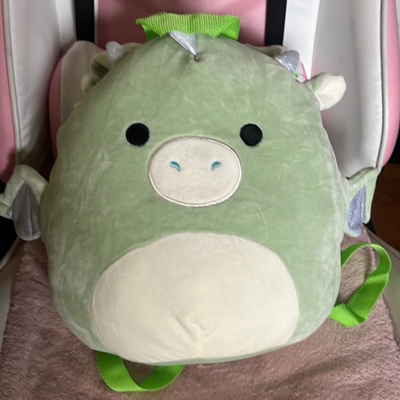 Squishmallows Toys Drew The Dragon Nwt Squishmallow Backpack Poshmark